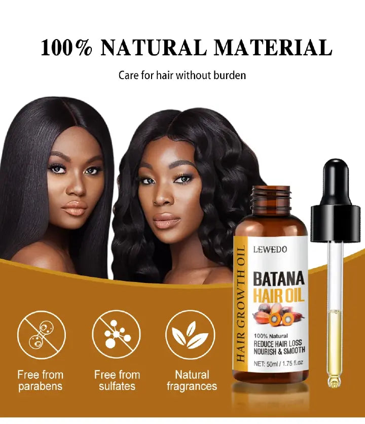 Natural Batana Hair Growth Oil – Nourish, Regrow & Anti Hair Loss Oil – 50 ml