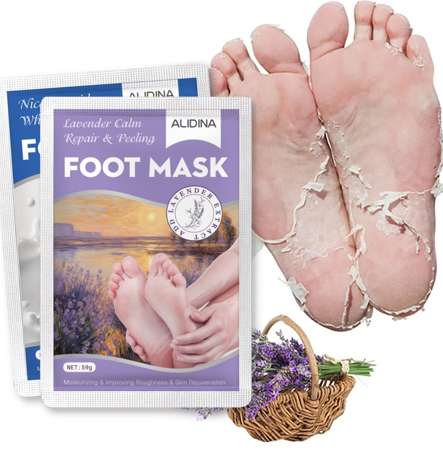 Exfoliating Foot Peeling & Repair Mask - ( BUY 1 GET 1 FREE )