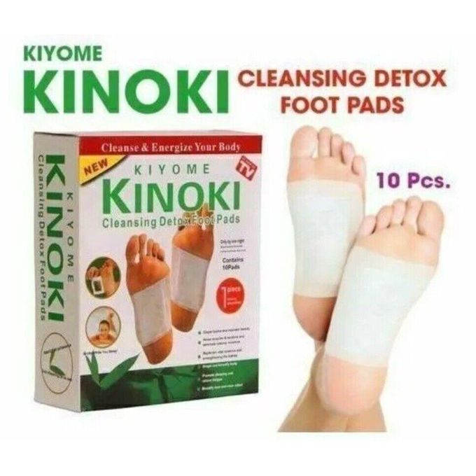 Kinoki Detox Foot Patches - Nightly Cleansing Routine - ( 10PCS/BOX ) - BUY 1 BOX GET 1 FREE