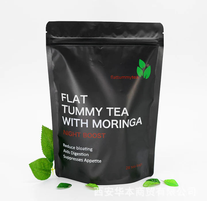 Flat Tummy Tea with Moringa – Tummy & Body Slimming Tea Bags
