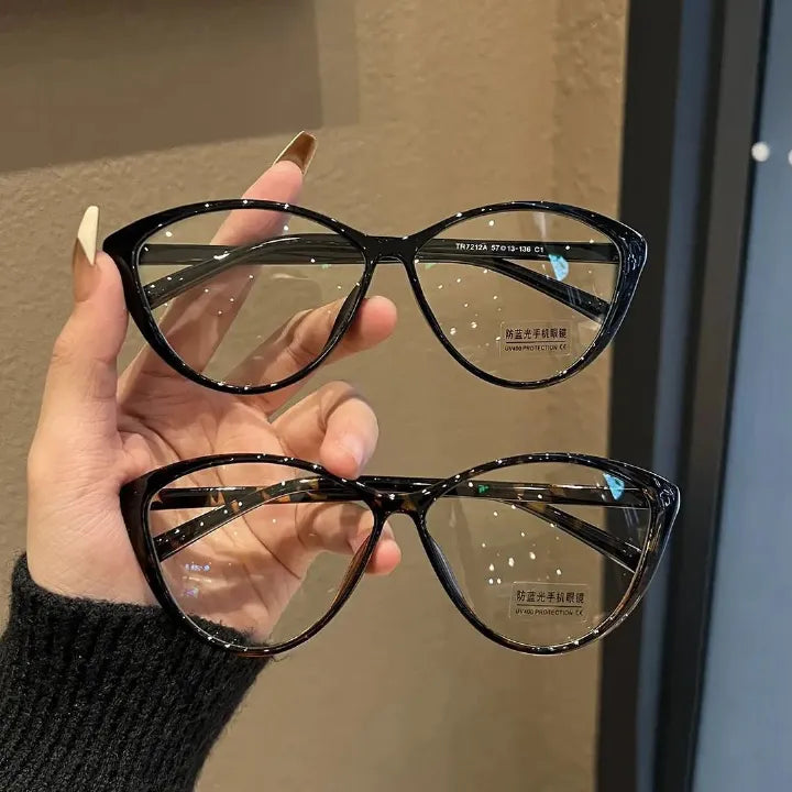 Women's Retro Cat Eye Anti Blue Light Glasses