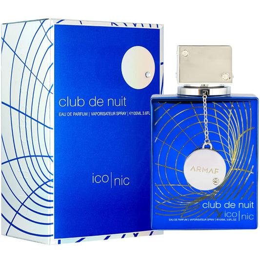 Club de Nuit Blue Iconic for Men Eau de Parfum Spray, 105 mls