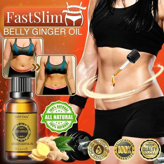 Belly Drain Ginger Slimming Oil (BUY 1 GET 1 FREE)