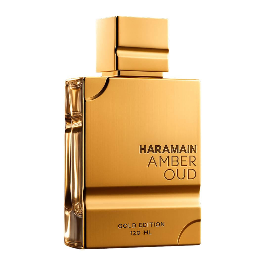 Al Haramain Amber Oud Gold Edition Parfum Spray - Unisex Arabian Perfume, Long-Lasting Amber Cologne with Refreshing & Sweet Fragrance - 120mls