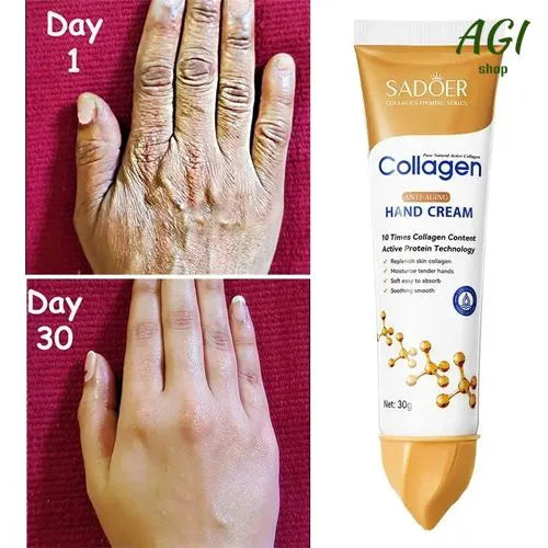 Sadoer Collagen Hands Cream | Anti-Aging Hands Cream For Younger Looking Hands ( BUY 1 GET 1 FREE )
