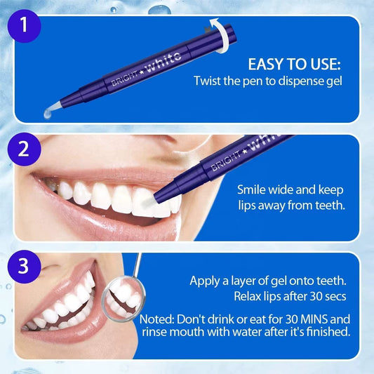 Bright White Teeth Whitening Pen - ( Buy 1 GET 1 FREE )
