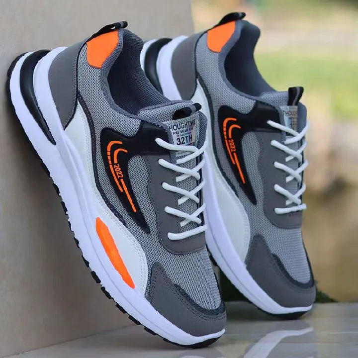 Men's Casual Fashion Grey Sneakers