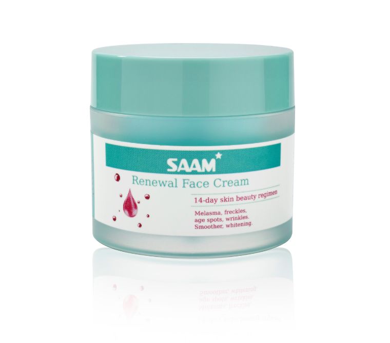 SAAM Renewal Face Cream - Specialized Treatment Cream for Melasma, Freckles, Age Spots & Dark Spots.