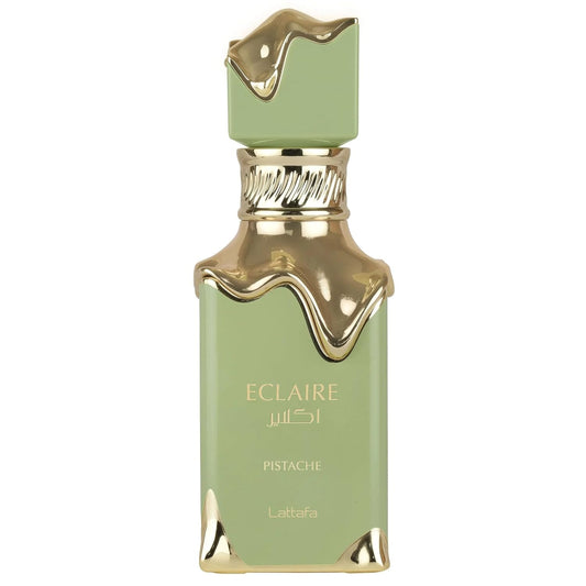 Lattafa Eclaire Pistache – Gourmand, Nutty, Creamy, Musky – Eau de Parfum Spray Long-Lasting Fragrance for Women -  100 ml