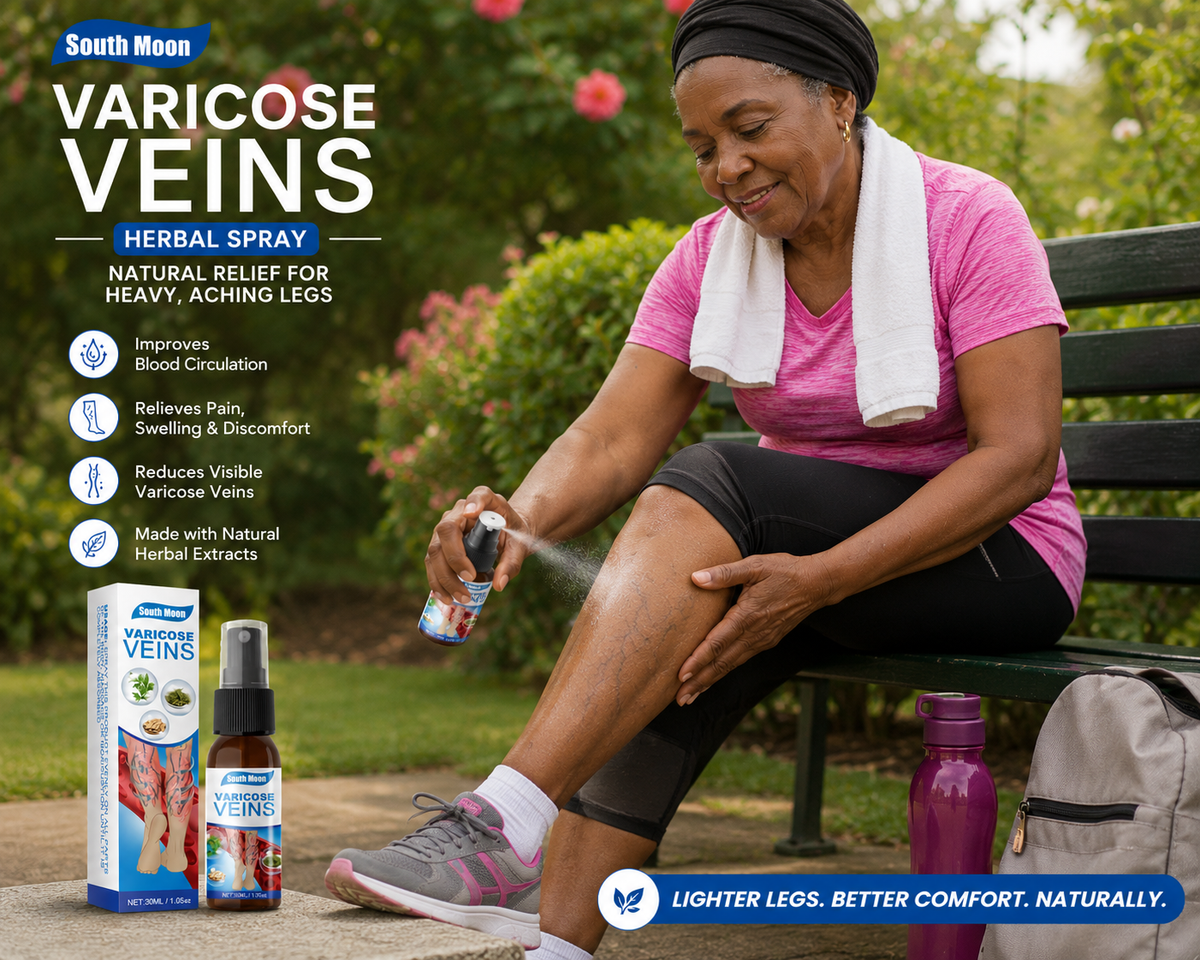 Varicose Veins Herbal Treatment Spray - Improves Blood Circulation  (BUY 1 GET 1 FREE)