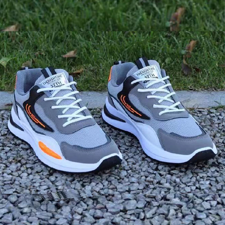 Men's Casual Fashion Grey Sneakers