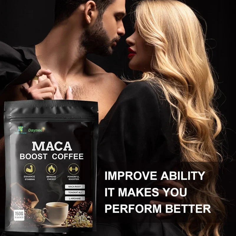 Maca Boost Coffee – Natural Stamina & Energy Boost for Vitality Support