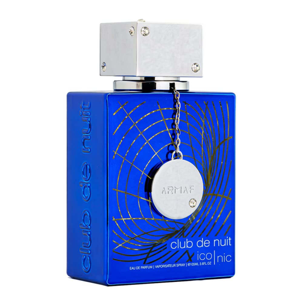 Club de Nuit Blue Iconic for Men Eau de Parfum Spray, 105 mls