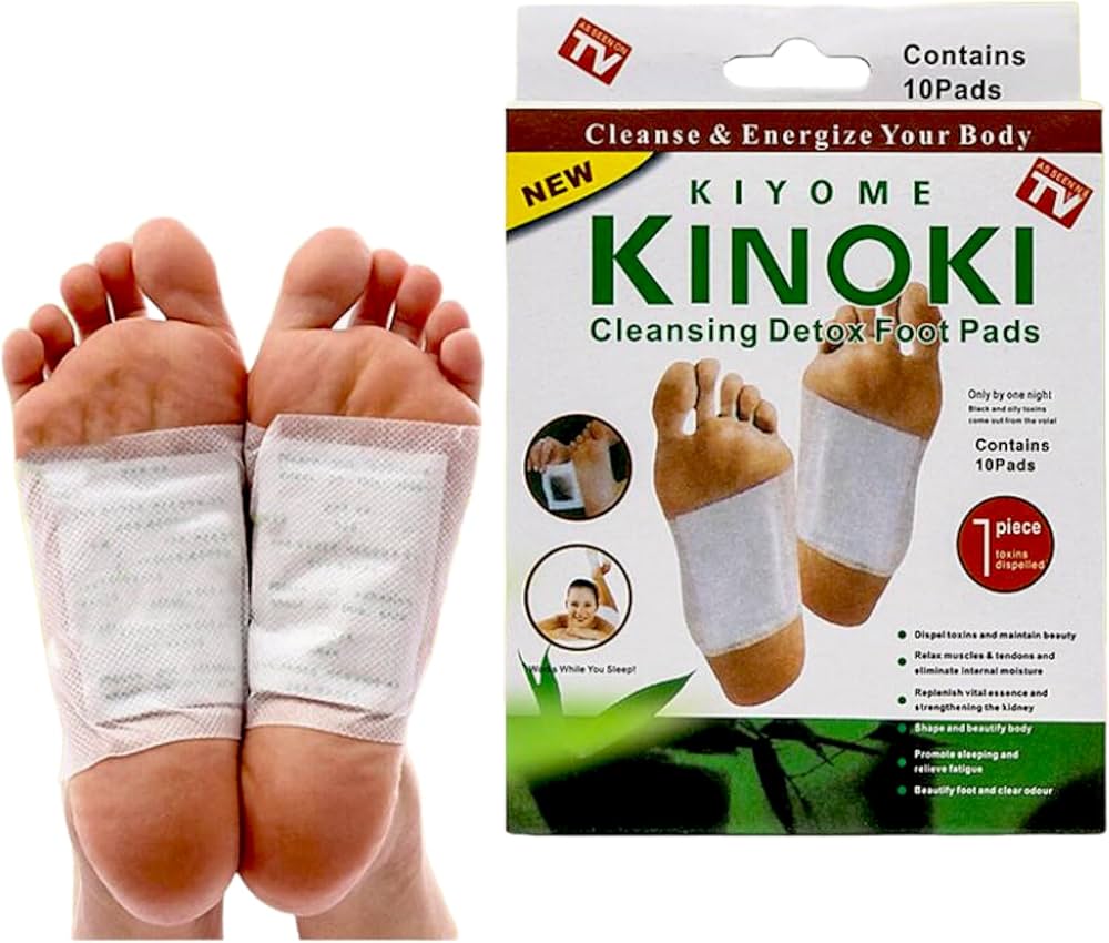 Kinoki Detox Foot Patches - Nightly Cleansing Routine - ( 10PCS/BOX ) - BUY 1 BOX GET 1 FREE