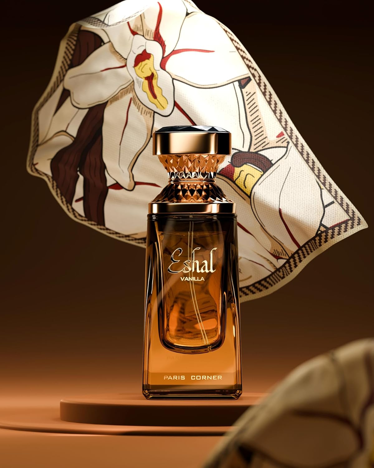 Paris Corner | Eshal Vanilla EDP 100 ml | Perfume for Women | Sweet, Warm, Sensual & Long-Lasting Fragrance | Indulge in Sugary, Vanilla, Musk Notes