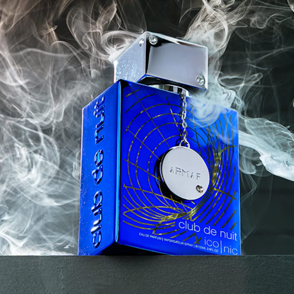 Club de Nuit Blue Iconic for Men Eau de Parfum Spray, 105 mls