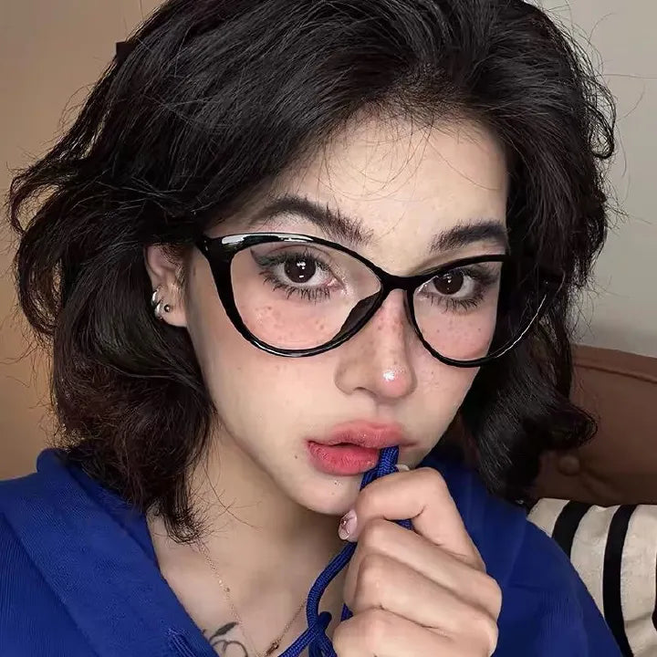 Women's Retro Cat Eye Anti Blue Light Glasses
