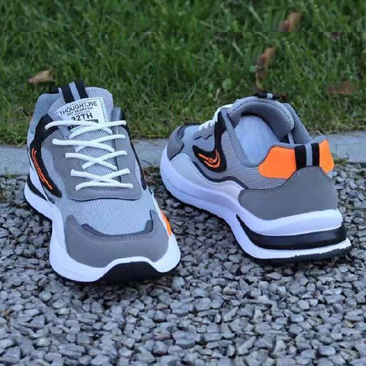 Men's Casual Fashion Grey Sneakers