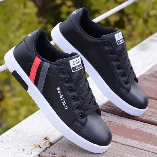 Men's Casual PU Leather Fashion Sneakers