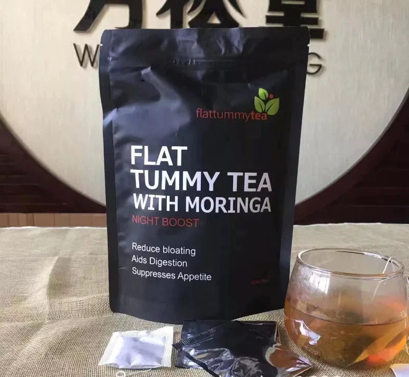 Flat Tummy Tea with Moringa – Tummy & Body Slimming Tea Bags