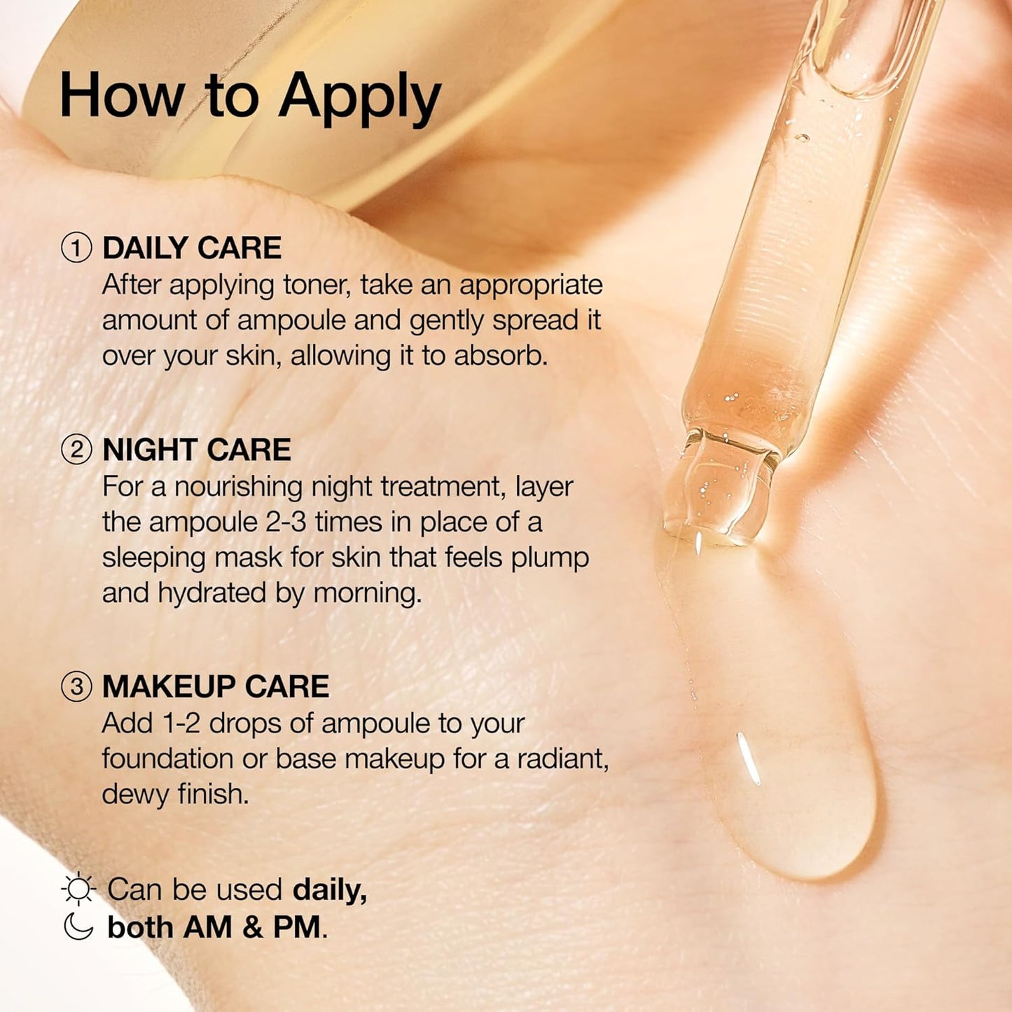 Anua Heartleaf 80 Soothing Ampoule - Hydration Facial Serum for Glass Skin
