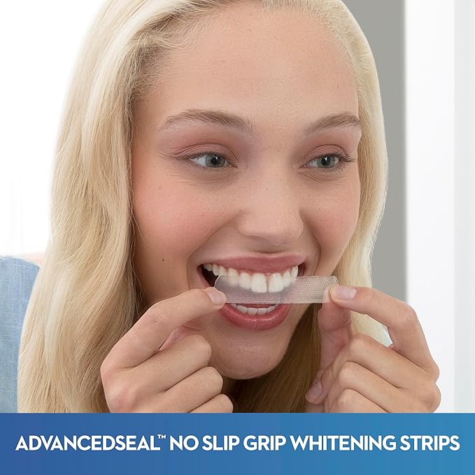 5D White Teeth Whitening Strip Kit, Professional Effects, 28 Strips (14 Count Treatment Pack)