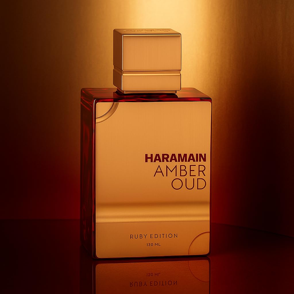 Al Haramain Amber Oud Ruby Edition, Unisex Amber  Long Lasting Perfume - 60 mls