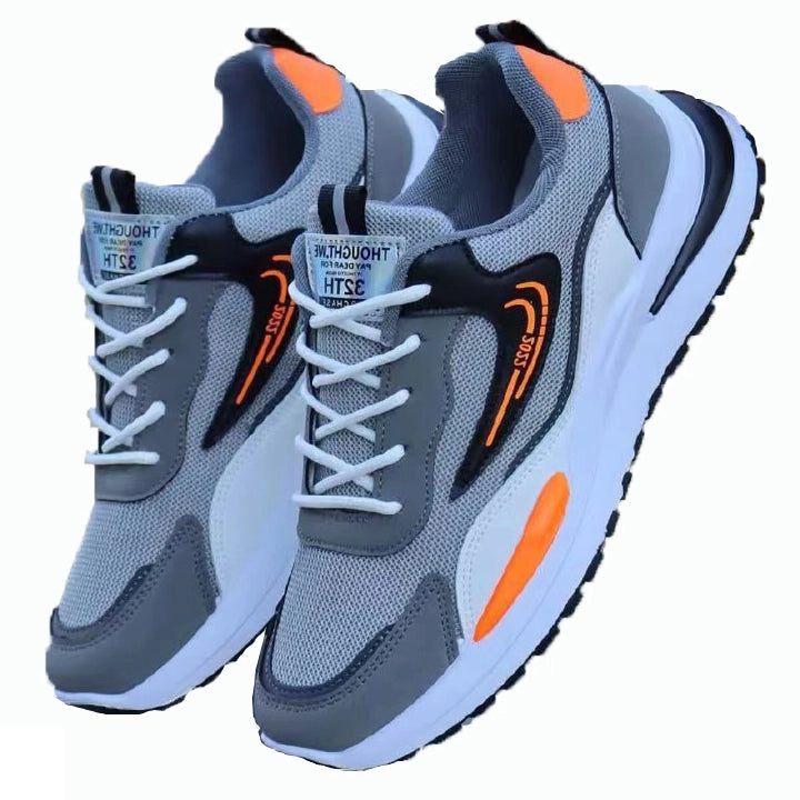 Men's Casual Fashion Grey Sneakers