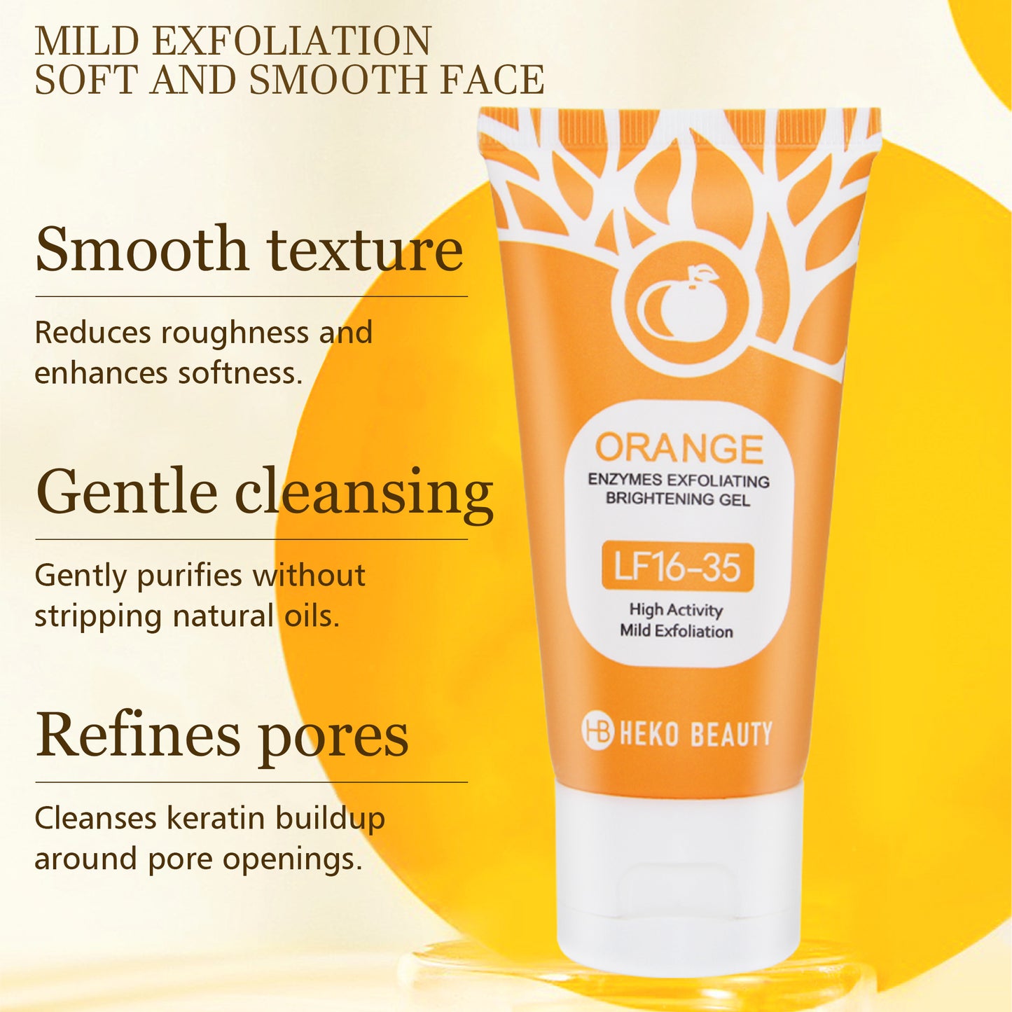 Orange Enzymes Exfoliating Brightening Gel - 50g
