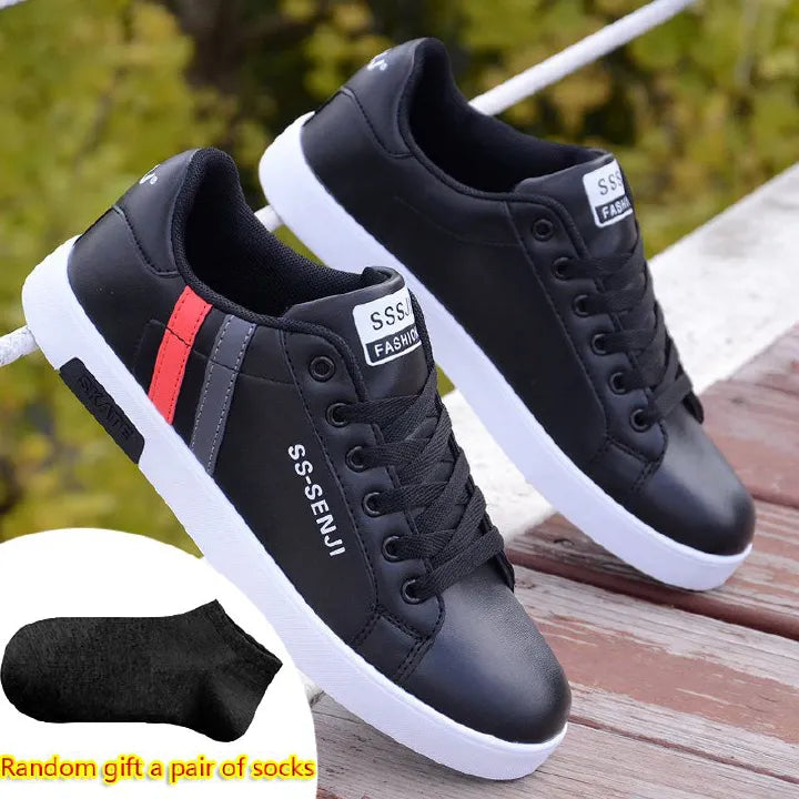 Men's Casual PU Leather Fashion Sneakers