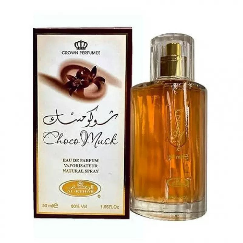 Al-Rehab Choco Musk Parfum Spray for Women - 50 ml