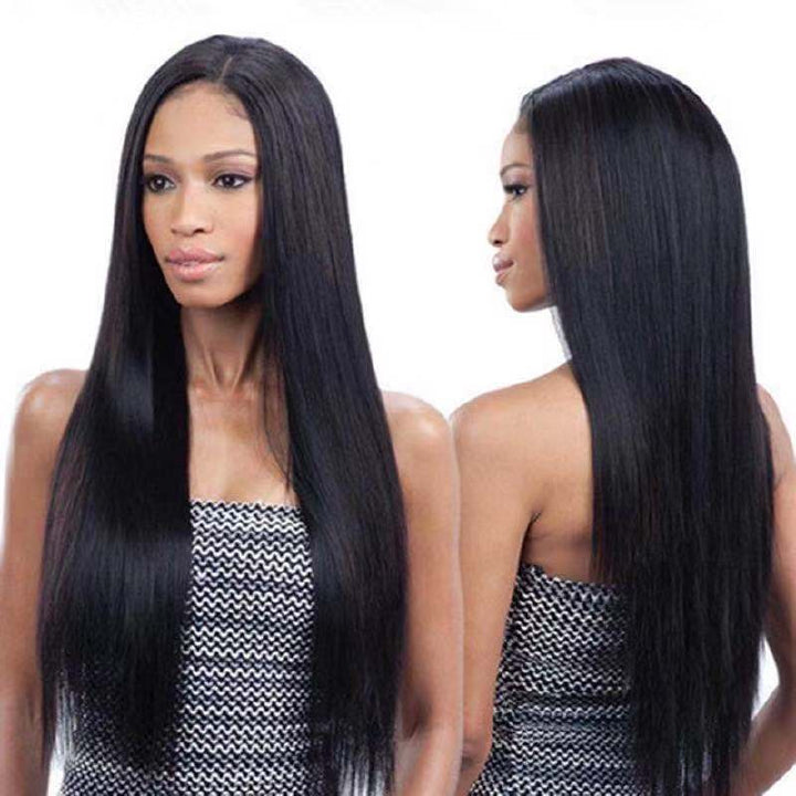 Long Straight Synthetic Black Wig