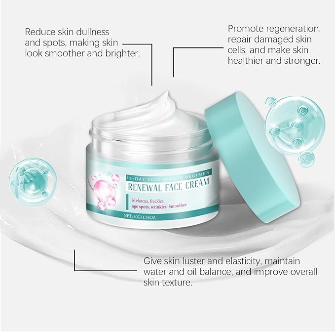SAAM Renewal Face Cream - Specialized Treatment Cream for Melasma, Freckles, Age Spots & Dark Spots.